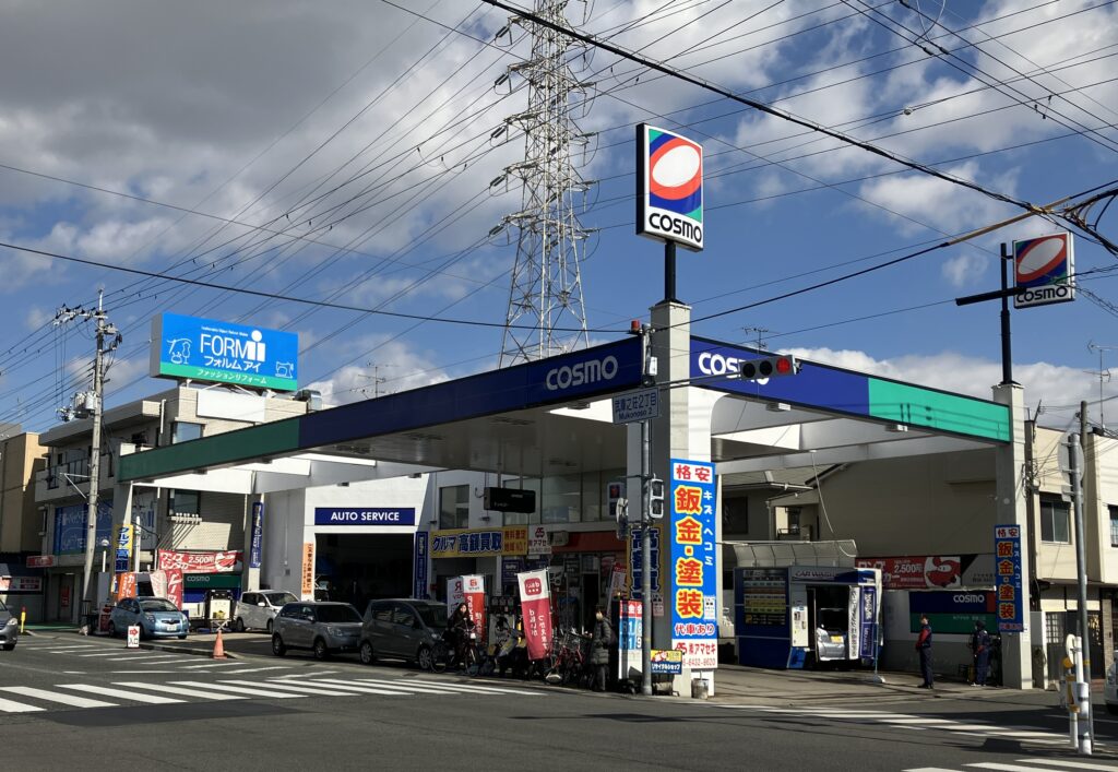武庫之荘から宝塚方面への店前写真